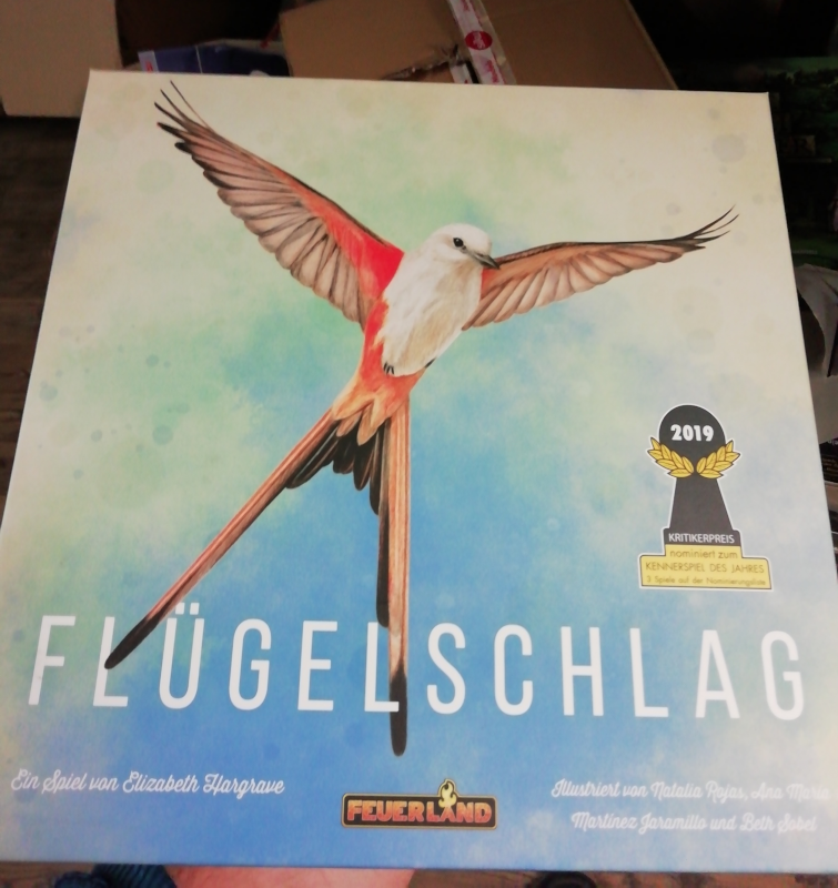 Flügelschlag - das Kennerspiel des Jahres 2019